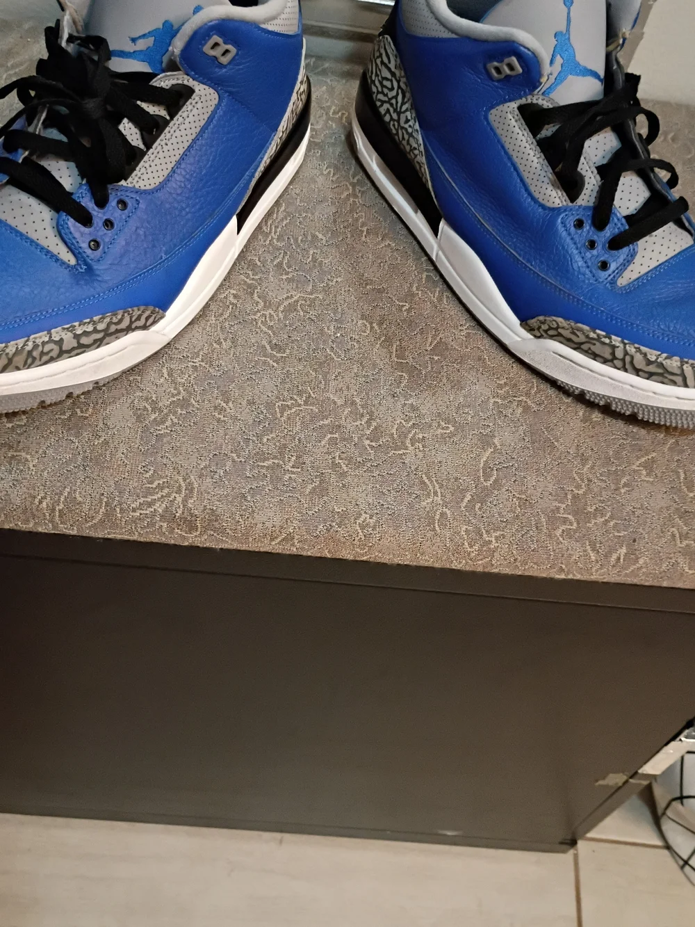 Jordan Air Jordan 3 Varsity Retro Blue Cement